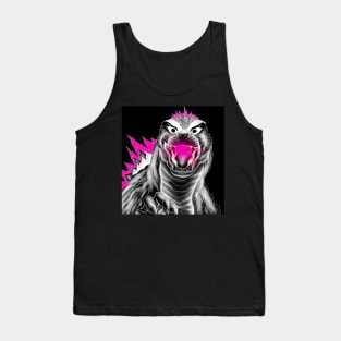 godzilla the punk kaiju wallpaper Tank Top